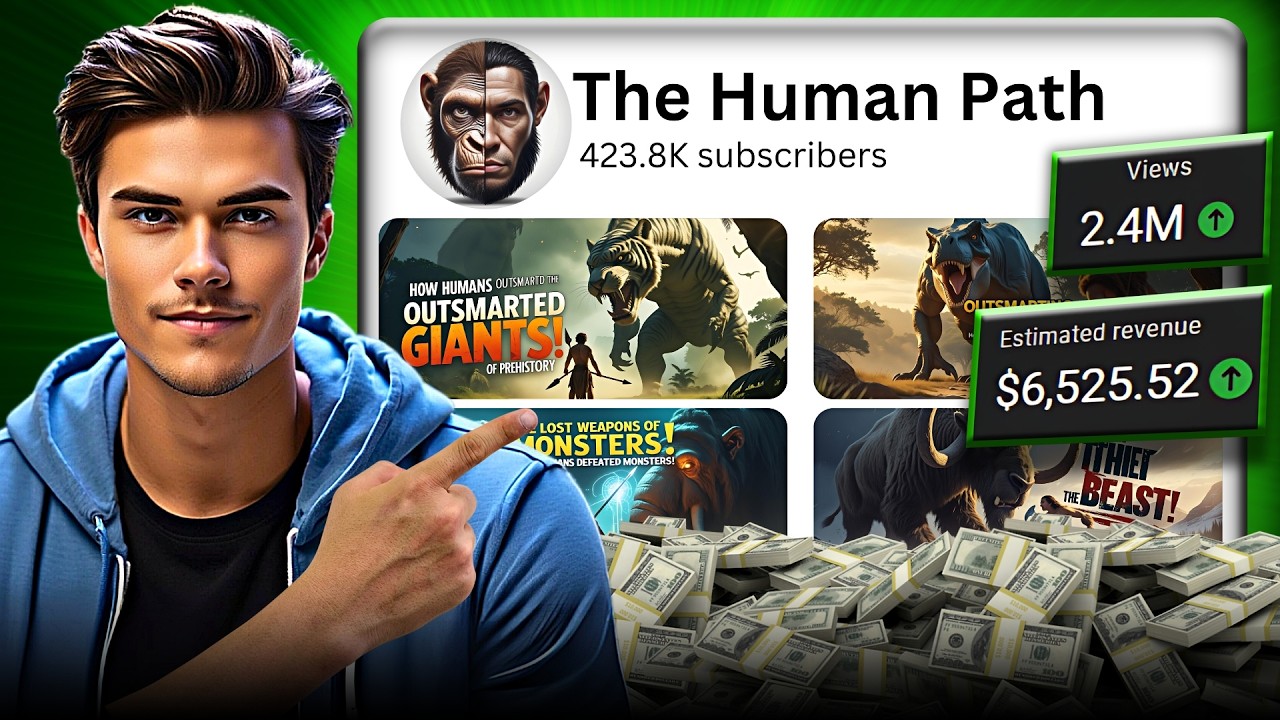 I Made a $10K/Month Faceless Channel Using AI (FULL COURSE)