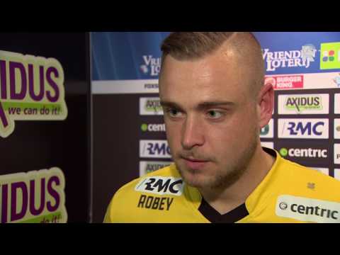 Roy Kortsmit na afloop van Sparta - PSV