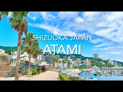 Atami Walking Tour 2023 - Shizuoka Japan [4K 60fps]