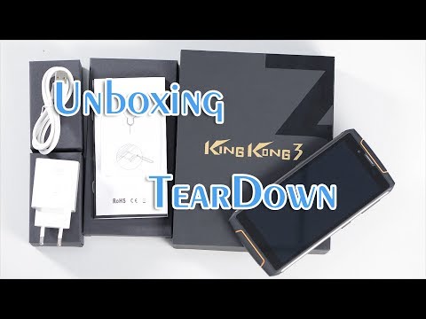 CUBOT King Kong 3 4G Phablet Unboxing & TearDown - GearBest.com