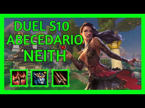 SORTEO + SMITE DUEL ABECEDARIO S10 - NEITH - UN 2X1 MUY RAPIDITO