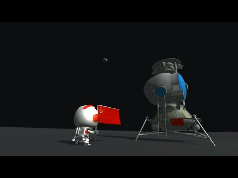 Kerbal Space Program - N1-L3 Soviet Moon Rocket - RSS