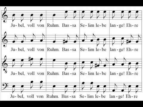 Mozart - Die Entführung aus dem Serail - Bassa Selim lebe lange