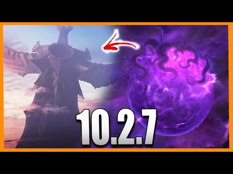 First Planet DESTROYED By Sargeras' Sword UPDATED! Void Elf Capital Revamp 10.2.7