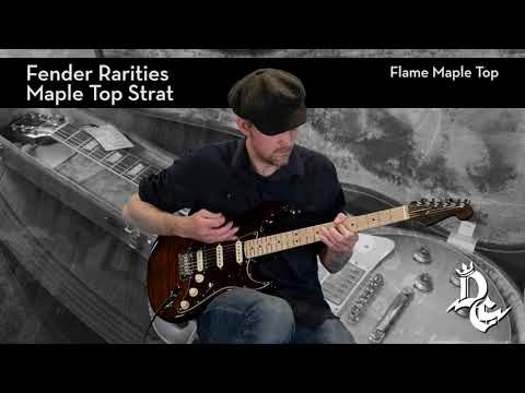 Test Drive | Fender Rarities Flame Maple Top Stratocaster Golden Brown