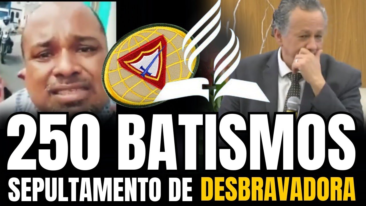 😭 EMOCIONANTE!! 250 BATISMO, TESTEMUNHO DE UM PAI ADVENTISTA, MARCOS CAMILO