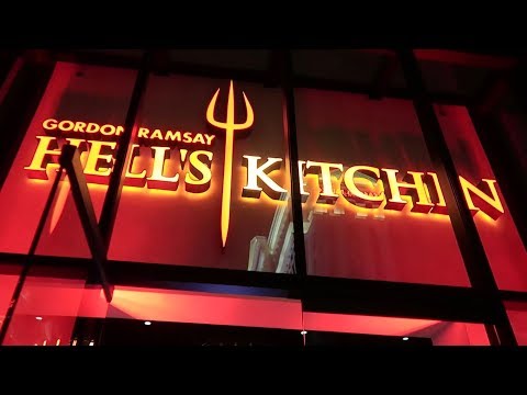 Hell's Kitchen Las Vegas Gordon Ramsay Restaurant Review