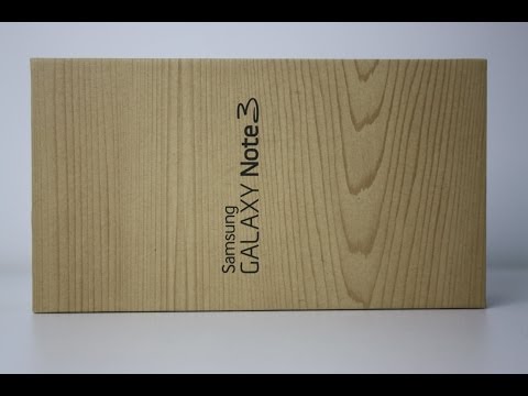 Samsung Galaxy Note 3 - Unboxing deutsch