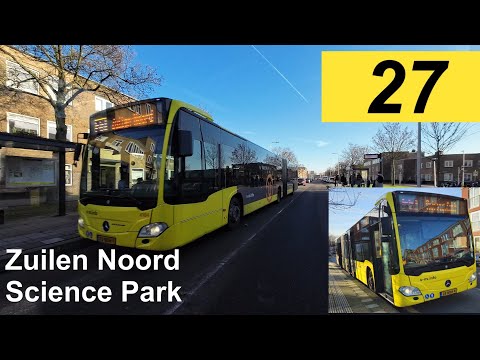 U-OV lijn 27: Zuilen Noord - Science Park | Qbuzz Utrecht | Qbuzz 4138 | 2024