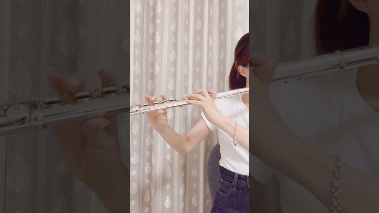 ひゅるりらぱっぱ/tuki. 演奏してみた。【フルート】#フルート #flute #ひゅるりらぱっぱ
