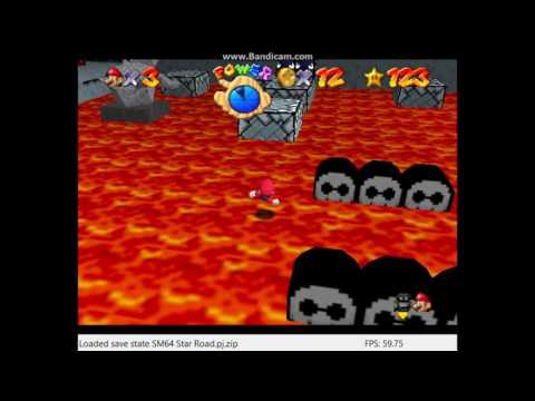 SMSR - Bowser's Retro Remix Castle part 1 - 2x A-presses