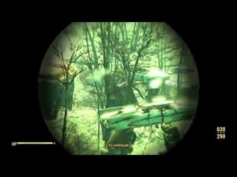 Killing a Super Mutant Behemoth on level 52 - Fallout 4