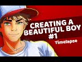 CREATING A BEAUTIFUL BOY 1 Timelapse