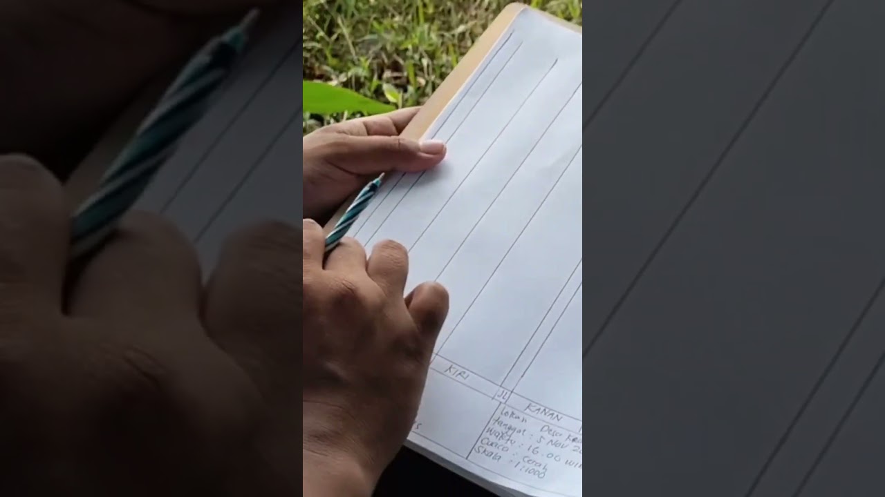 Cara membuat peta pita #tutorial #pramuka #peta