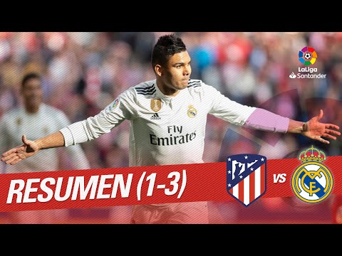 Highlights Atlético de Madrid vs Real Madrid (1-3)
