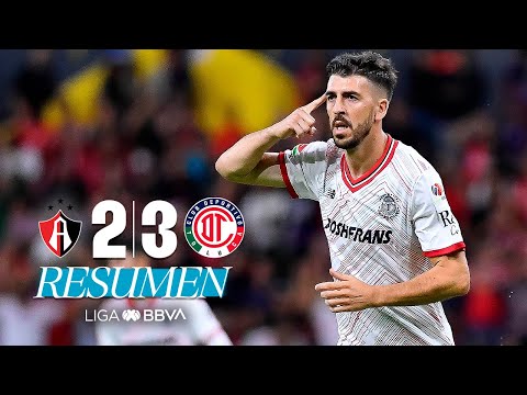 Resumen Atlas FC vs Toluca Jornada 15