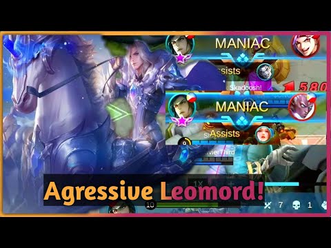 2X MANIAC LEOMORD| AGGRESSIVE GAMEPLAY| TOP GLOBAL PLAYS