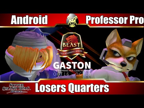 Gaston - Android (Sheik) Vs. VwS | Professor Pro (Fox) - Losers Quarters - Super Smash Bros. Melee