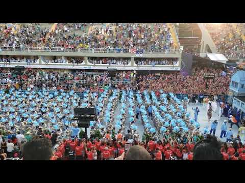 Bateria da Portela 2020 - Último módulo de jurados (cabine dupla)