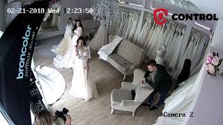Пример записи - IP камера Hikvision 2 МП в помещении
