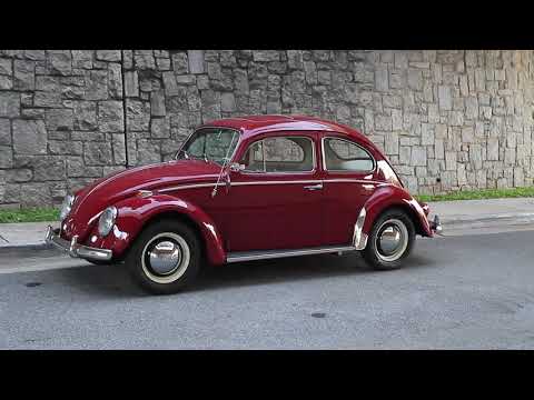 1964 Volkswagen Beetle Ruby Red for sale