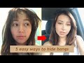 How to hide bangs - Chantelle Elise How to hide bangs
