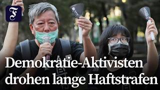 Organisatoren von Tiananmen-Mahnwachen in Hongkong verurteilt