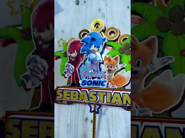 Vídeo relacionado con VOVhpbidy 7 Piezas Soni Mini Figuras Set, Topper Tarta Cumpleaños para Niños, Soni Hedgehg Decoración Tarta Cumpleaños Niños Niñas con Mini Figuras, Cake Topper para Fiesta (1)