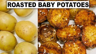 Oven Roasted Baby Potatoes Recipe!