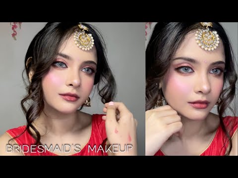 Step By Step Bridesmaid’s Makeup Tutorial For Beginners Easy ✨
