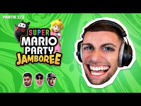 Super Mario Party Jamboree (partie 2/2) - Rediffusion Squeezie du 10/12