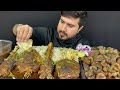 ASMR EATING SPICY MUTTON CURRY SPICY CHICKEN LIVER GIZZARD CURRY EXTRA GRAVY Mukbang