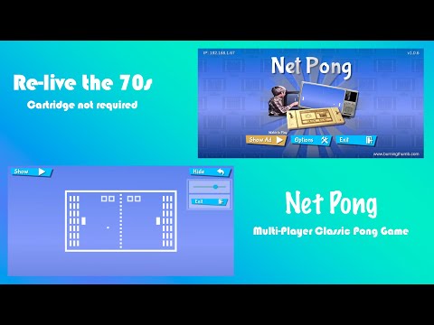 BTS Net Pong video