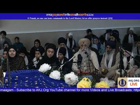 040 Toronto Dec. 2017 - Wednesday AM - Bhai Manjeet Singh Jee Glasgow