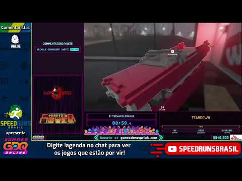 Teardown (Any%) - Retransmissão Oficial da SGDQ2021!