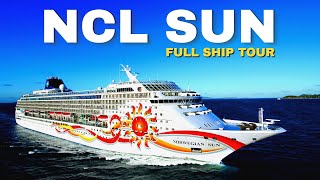 NCL Sun | Full Ship Walkthrough Tour & Review 4K | Norwegian Cruise Lines