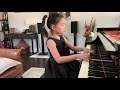 Chelsea plays 12 Variations in A Major Hob. XVII:2 by Joseph Haydn