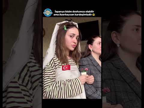 Türkiye İspanya Dostumuz Derken Azerbaycanlılar😎 #akımvideoları  #komikyorum #komikyorumlar