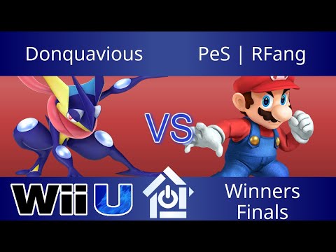 Clash of the Carolinas - Donquavious (Greninja) vs PeS | RFang (Mario) - Smash 4 Winners Finals