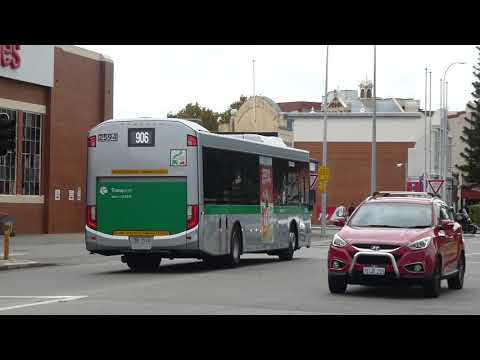 Transperth TP2438 & TP2594 @ Elder Place, Fremantle