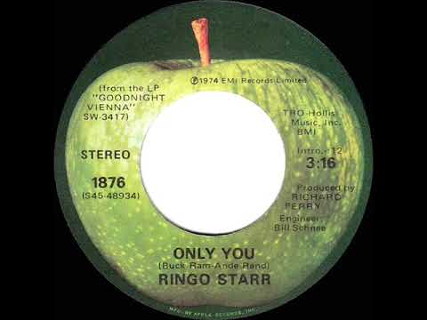 1975 HITS ARCHIVE: Only You - Ringo Starr (stereo 45--#1 A/C)