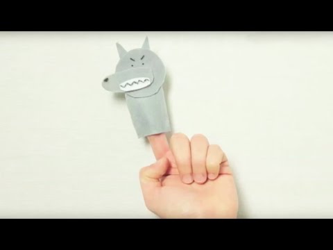 Fabriquer Une Marionnette De Loup Fabriquer une marionnette loup