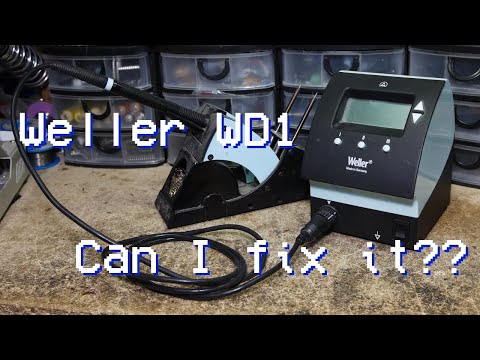 Trash Picked Weller Soldering Station - Can I repair a "dead" station?