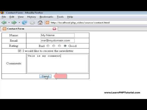 Learn Php Tutorial Level 1 Chapter 10 Input
