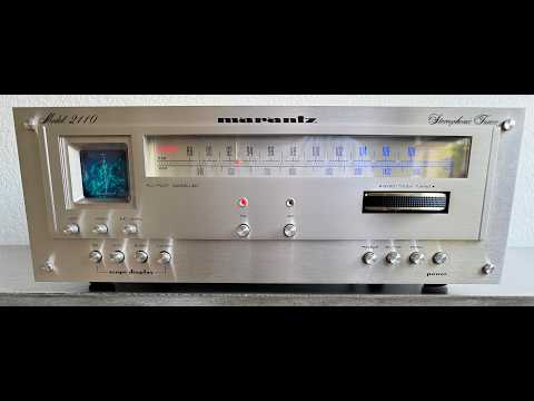 Marantz 2110 FM/AM TUNER with Perfectly Working Scope & recent $700 Service image 19