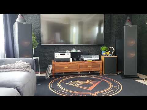 Cyrus one cast,  Klipsch rf-7