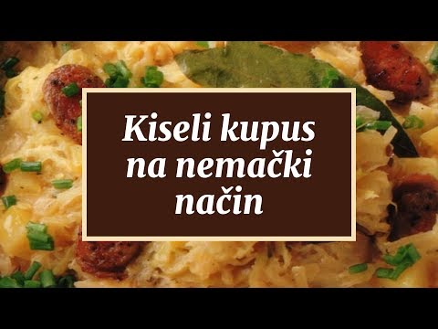 Kiseli kupus na nemački način