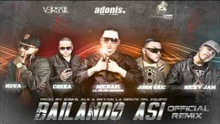 Bailando Asi (Remix) - Cheka Ft. Michael, Nova, John Eric & Nicky Jam 2011 [HOYMUSIC.COM]