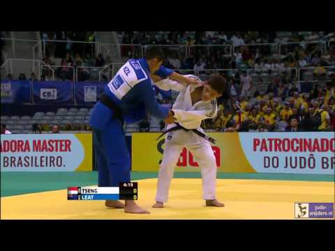 Judo 2013 World Championship Rio de Janeiro: Tseng (SIN) - Leat (NZL) [-66kg]