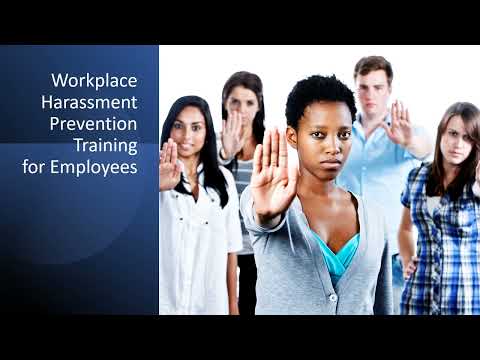 Workplace Harassment Prevention Training September 2024